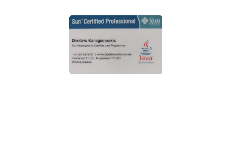 Sun Certified Professional